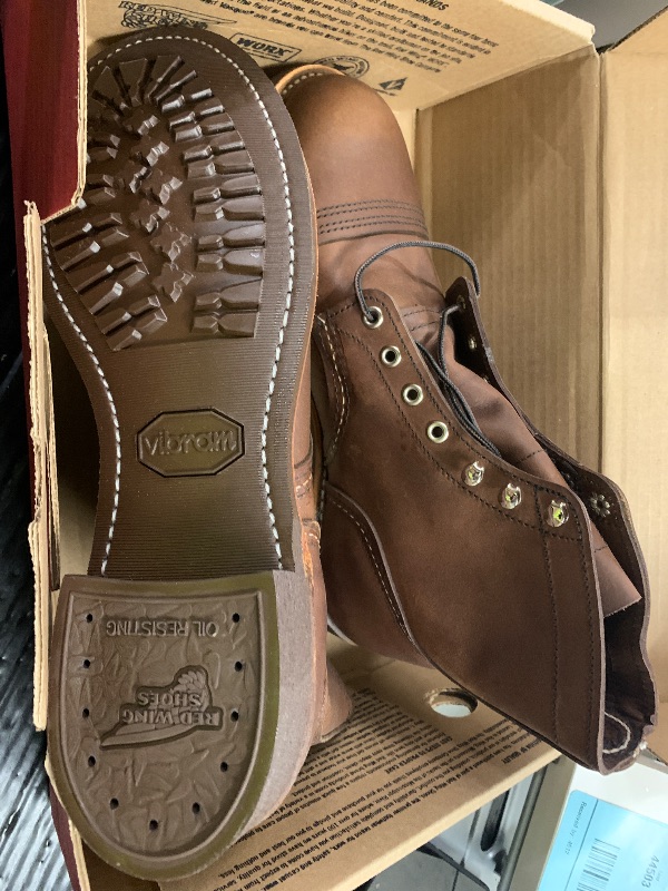 Photo 1 of Red Wing Heritage Iron Ranger 6" Boot,Amber Harness,9 D(M) US