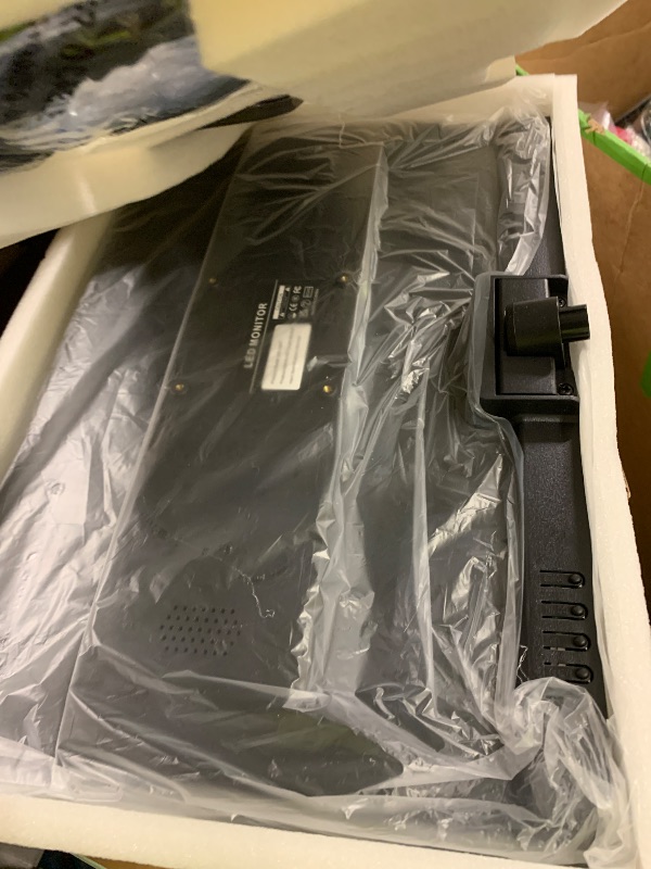 Photo 1 of 19 Inch Touchscreen Monitor HD 1440x900P, Built-in Speakers, VESA, TN Panel Desktop PC Touch Screen Monitor with HDMI & VGA & Type-B Ports, Low-blue Light Computer Touch Display, 60Hz, Black