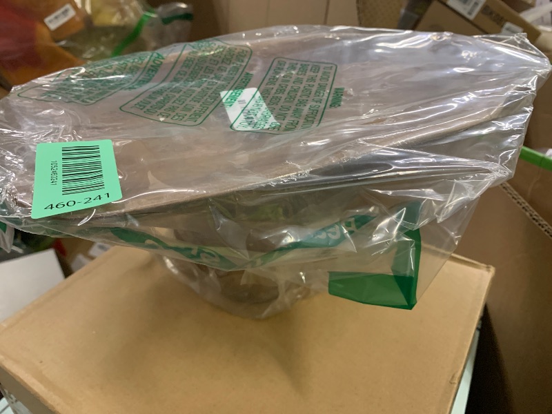 Photo 1 of JOLLYMER Decorative Bowl for Tabletop Decor, Live Edge Serving Tray with Base, Home Centerpiece Decor, Teak Wood