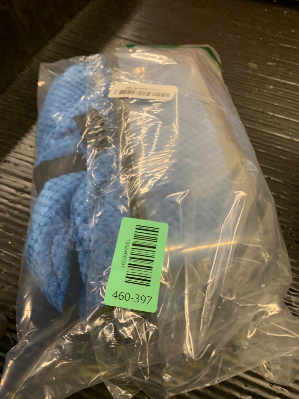 Photo 1 of 2-in-1 Soft Inflatable Dog Cone Collar Alternative with Enhanced Anti-Licking Guard Shield, Dog Collar After Surgery, Adjustable Recovery Cones for Large Medium Small Dogs and Cats (Blue,M)