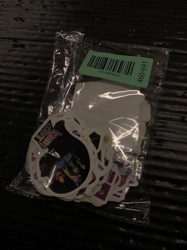 Photo 1 of 120pcs Inside Out Sticker for Teens Adults Water Bottles, Waterproof Vinyl Sticker for Water Bottle Laptop Phone (Pink)