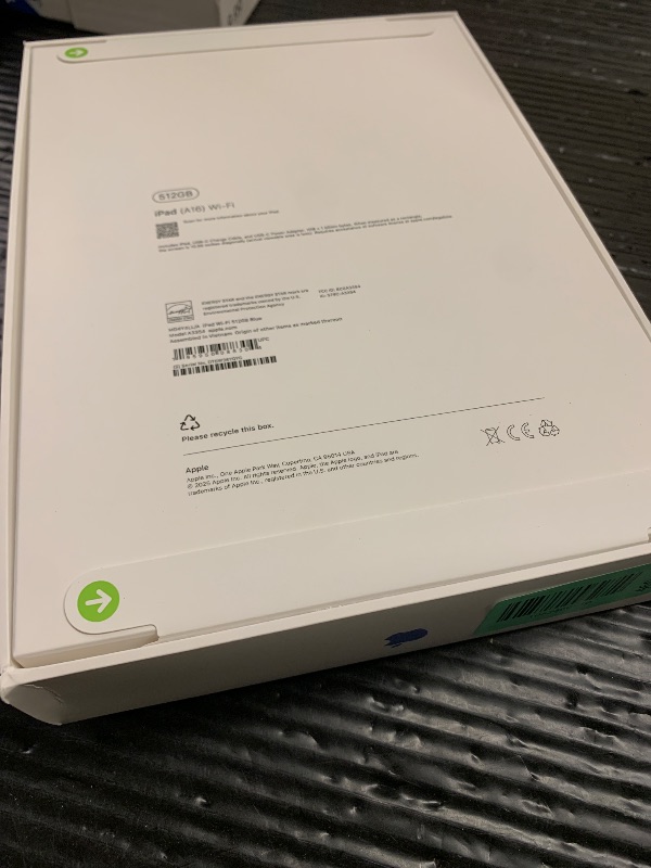 Photo 1 of Apple iPad 11-inch: A16 chip, 11-inch Model, Liquid Retina Display, 512GB, Wi-Fi 6, 12MP Front/12MP Back Camera, Touch ID, All-Day Battery Life — Blue