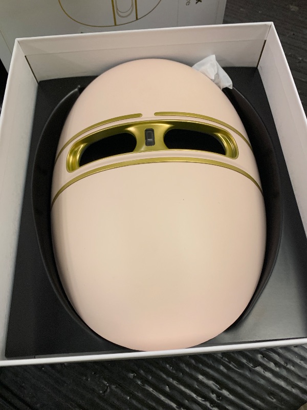 Photo 1 of F FIWENE FSA LED Face Mask Light Therapy, Red Light Therapy for Face Wrinkle, Blue Light Therapy Mask for Face Acne, Rechargeable