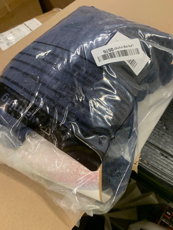 Photo 1 of 10 ft x 10 ft Wrinkle Free Navy Blue Backdrop Curtains Panels, 2 Panels 5ft x 10ft Sikly Polyester Photo Backdrop Drapes for Graduation Baby Shower Wedding Birthday Parties Photography Background