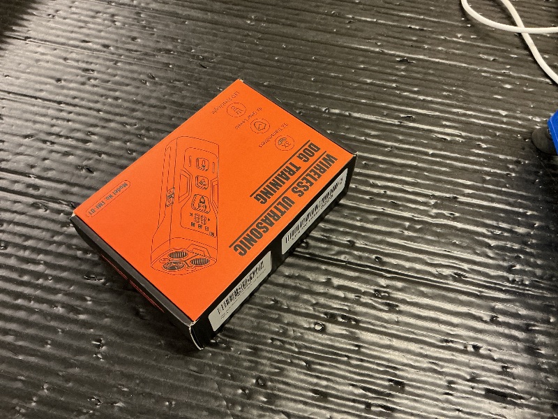 Photo 1 of KQMOP Dog Bark Deterrent Devices, 3X Ultrasonic 65FT Anti Barking Device, 4 Gear Frequencies Safer Alternatives to Dog Training Bark Collars, Portable Design with Display for All Dogs (Orange)