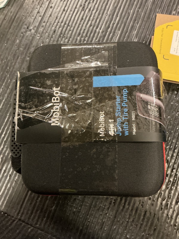 Photo 1 of MobiBot 4000A Jump Starter with Air Compressor,74Wh Battery Jumper Starter Portable with LED Display,12V 4-in-1 Jump Box Pack (10L Gas/ 6L Diesel) with 160PSI Tire Inflator, LED Light, Jumper Cables