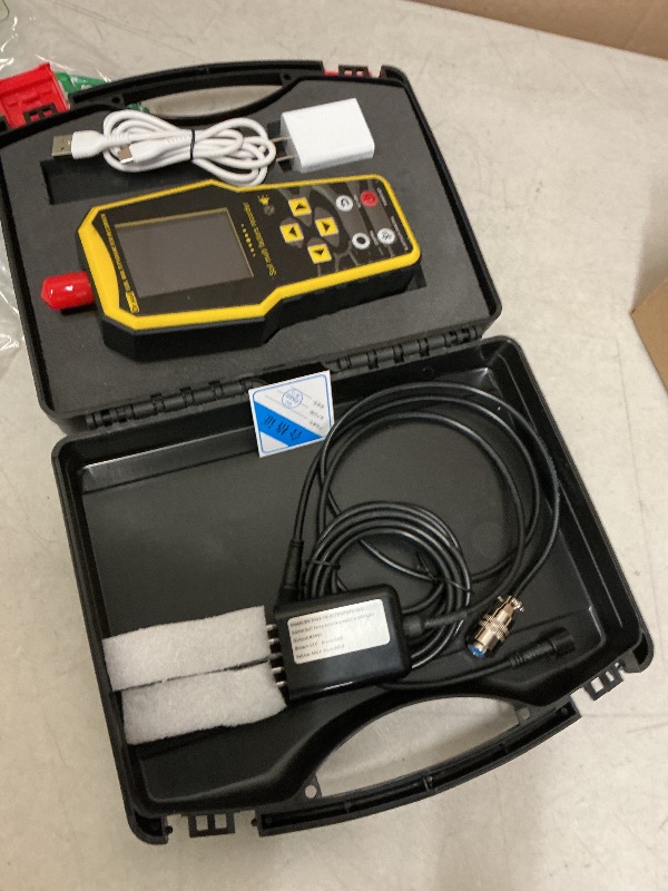 Photo 1 of 7 in 1 Soil Tester, Nitrogen Phosphorus Potassium NPK Tester, Handheld Soil PH Meter Kit, Temperature, Conductivity, Moisture, EC Meter for ?Petrochemical, Agriculture - Yellow