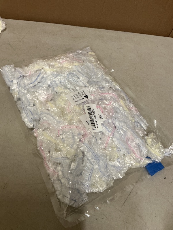 Photo 1 of 200PCS Bowl Covers for Bread Proofing,Reusable Plastic Food Covers for Sourdough Baking, Medium Elastic Shower Caps for Sourdough Bread,Ideal for Home and Outdoor Use(Colorful?