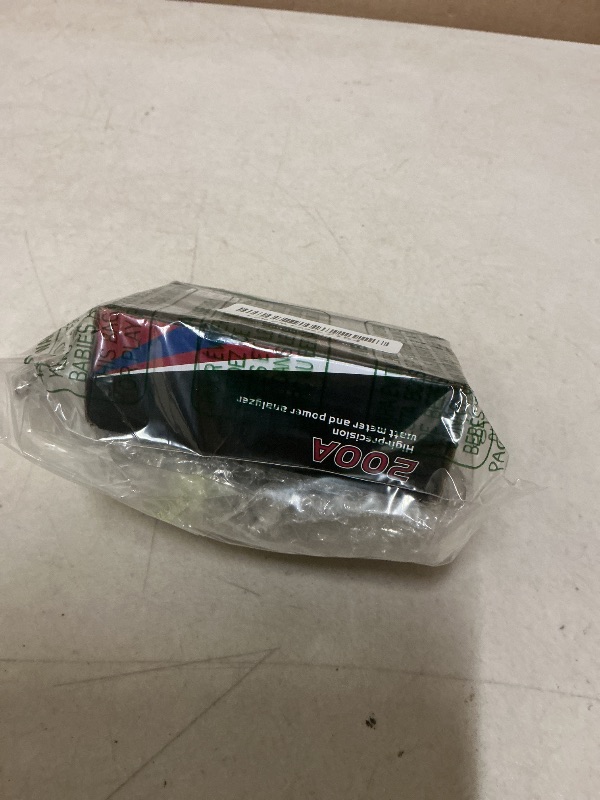 Photo 1 of 2Pack 200A 100V High Precision Watt Meter Power Analyzer Battery Consumption Performance Monitor with Backlight Digital LCD Screen Model Aircraft Power Meter with Manual