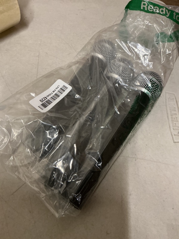 Photo 1 of 3 PCS Microphone Prop,Plastic Fake Microphone,Fun Stage Mics Toy for Kids,Halloween Christmas Karaoke,Costume Prop,Birthday Party