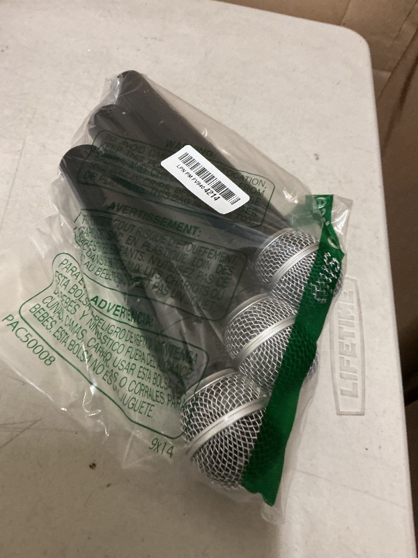 Photo 1 of 3 PCS Microphone Prop,Plastic Fake Microphone,Fun Stage Mics Toy for Kids,Halloween Christmas Karaoke,Costume Prop,Birthday Party