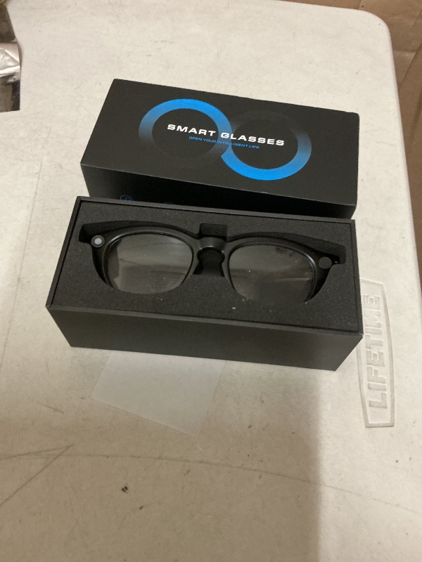 Photo 1 of AI Smart Glasses with 8MP Camera, 1080P Video Recording Sunglasses with Audio, Real-Time Translation & Object Recognition, Bluetooth Smart Eyewear with Voice Assistant & Photochromic Blue-Light Lenses