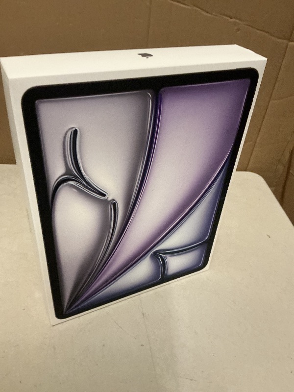 Photo 1 of Apple iPad Air 13-inch with M3 chip Built for Apple Intelligence, Liquid Retina Display, 256GB, 12MP Front/Back Camera, Wi-Fi 6E, Touch ID, All-Day Battery Life — Space Gray