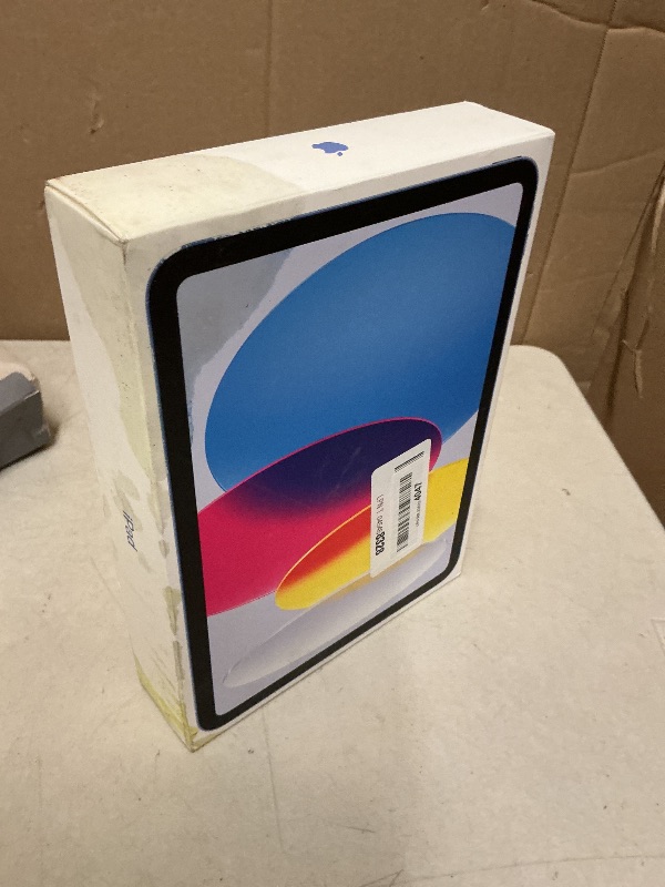 Photo 1 of Apple iPad 11-inch: A16 chip, 11-inch Model, Liquid Retina Display, 128GB, Wi-Fi 6, 12MP Front/12MP Back Camera, Touch ID, All-Day Battery Life — Blue