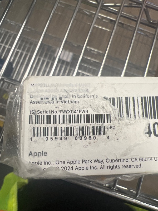 Photo 1 of Apple AirPods 4 Wireless Earbuds, Bluetooth Headphones, with Active Noise Cancellation, Adaptive, Transparency Mode, Personalized Spatial Audio, USB-C Charging Case, Wireless Charging, H2 Chip