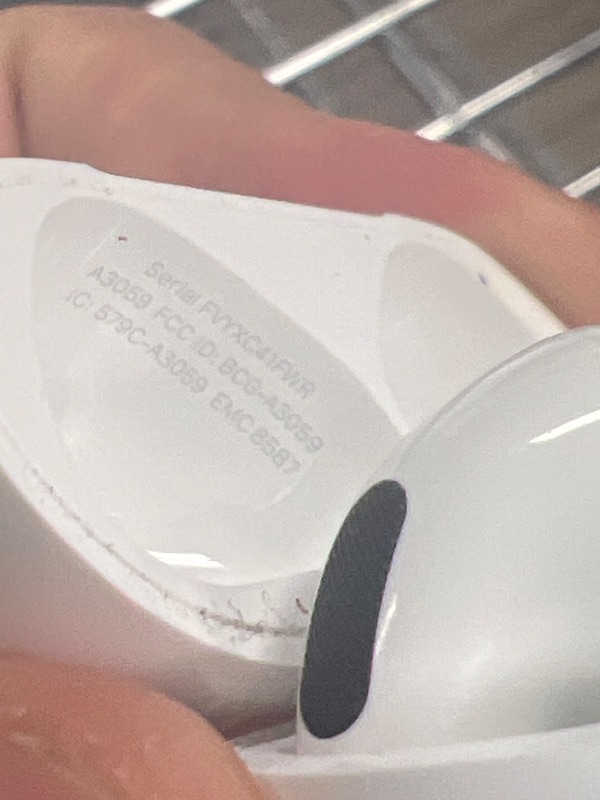 Photo 1 of Apple AirPods 4 Wireless Earbuds, Bluetooth Headphones, with Active Noise Cancellation, Adaptive, Transparency Mode, Personalized Spatial Audio, USB-C Charging Case, Wireless Charging, H2 Chip