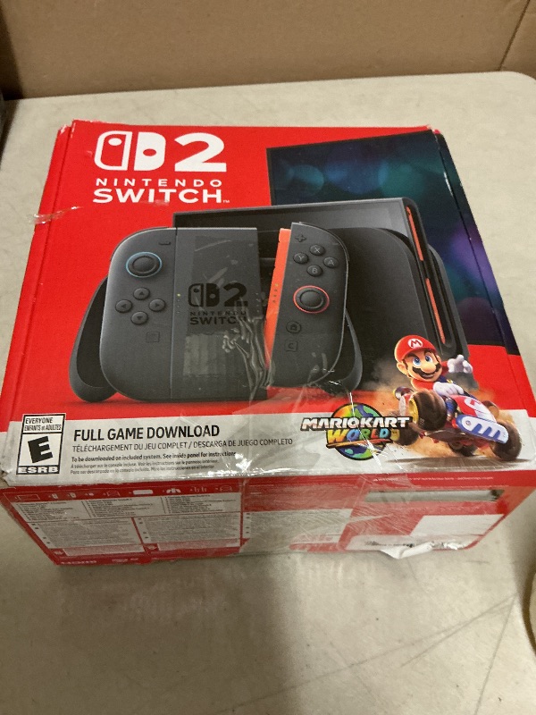 Photo 1 of Nintendo Switch 2 + Mario Kart World Bundle