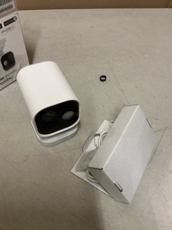 Photo 1 of Aqara 4MP Camera Hub G5 Pro PoE, True Color Night Vision Security Camera Outdoor, HomeKit Secure Video, Thread Border Router, Local Detection, Thread/Zigbee, Supports Alexa, Google, Smartthings, White