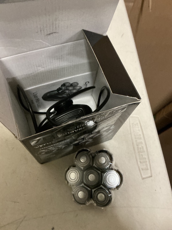 Photo 1 of Head Shavers for Bald Men: Upgraded Detachable Head Shaver - IPX7 Waterproof Wet or Dry Electric Razor for Men - 7D LED Display Rechargeable Shaving Grooming Kit with Type-C Charge