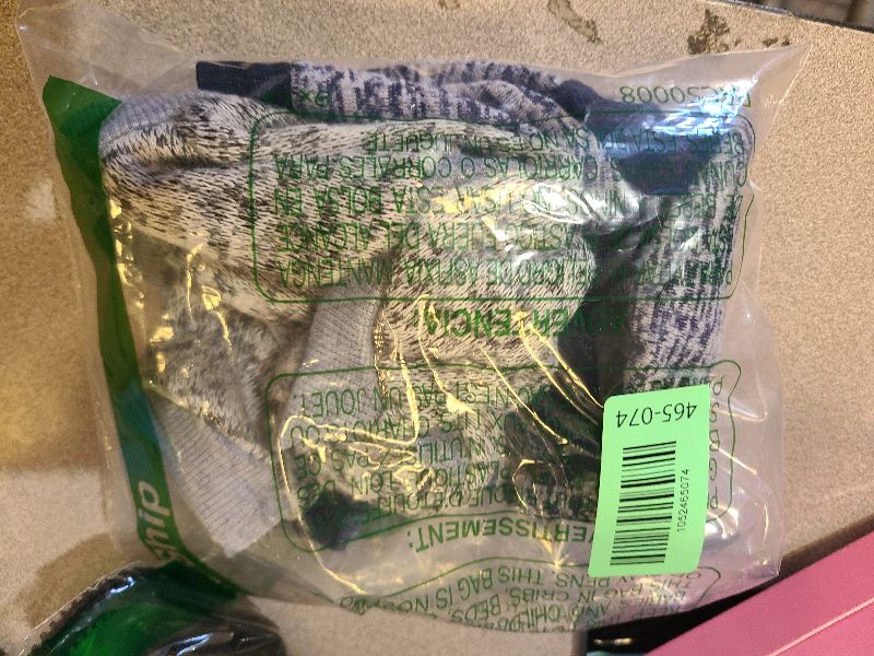 Photo 1 of 2 Pieces Dog Sweaters for Small Dogs Fall Dog Clothes Male Winter Fleece Pet Sweaters Warm Thick Puppy Outfit Small Dog Sweater for Boy Girl Dogs Teacup Dog, Yorkie, Chihuahua, Pug, XXS,Grey Navy