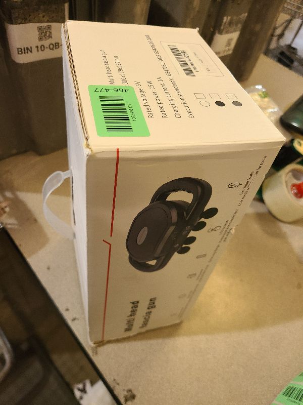 Photo 1 of 12 Head Massage Gun Deep Tissue with 9 Levels & 9 Modes,Cordless Electric Percussion Massager Tool for Back/Neck/Shoulder/Hand/Leg/Feet/-Full Body Muscle Pain Relief,Ideal Gifts for Men/Women/Mum/Dad