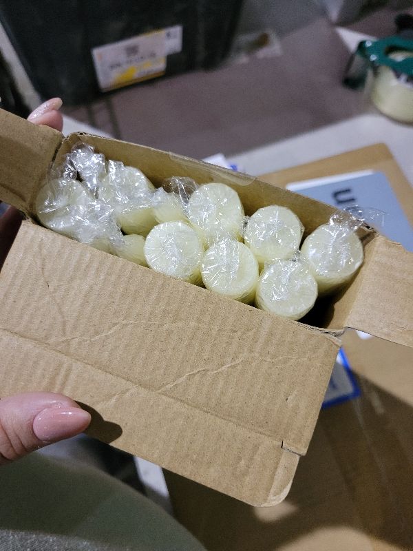 Photo 1 of 12 Pack Ivory Taper Candles 10 inch - Taper Candles Dripless, Smokeless, Unscented - 8 Hours Long Burning - Hand Poured Tall Candlesticks - Perfect for Home Decor, Weddings, and Special Occasions