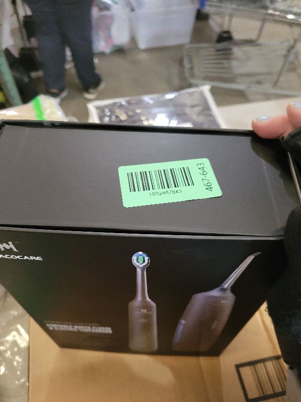 Photo 1 of 2-1 Oral Clean Kit- Water Dental flosser & Electric Toothbrush Combo- Brushing & Flossing- for Teeth Cleaning and Gum Health (Black)