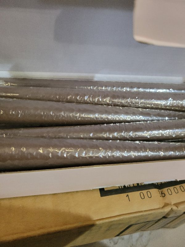 Photo 1 of 10 Inch Grayish-Brown Taper Candles for Home Decoration, 10 Pack Unscented Candlesticks for Dinner Wedding Party, Smokeless and Dripless Candle Sticks