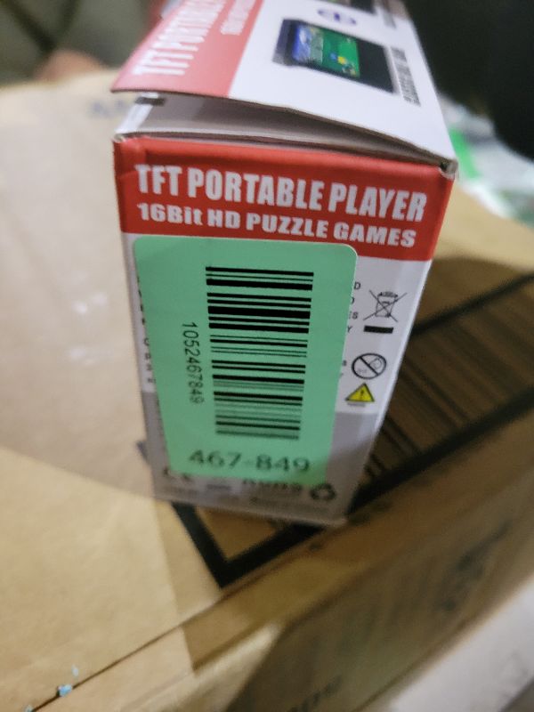 Photo 1 of 16 Bit Handheld Game for Kids, Video Game Player with Built in 230 HD Games, 3.0'' Screen Retro Electronic Machine with 3 Cartridges, Portable Rechargeable Games for Ages 3-12 (Rose Red)