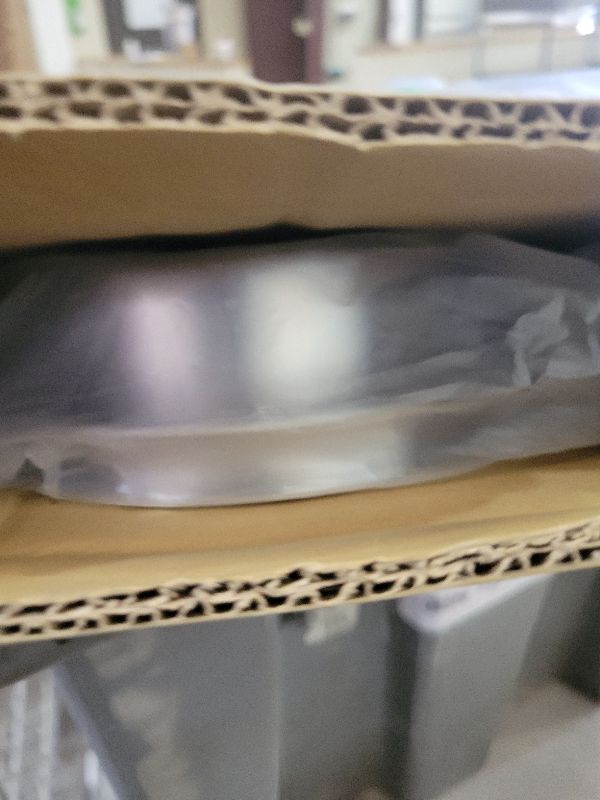 Photo 1 of 1955-95 Compatible/Replacement for Chevy Small Block 283-305-327-350-400 Steel Timing Chain Cover Set w/Timing Tab - Chrome