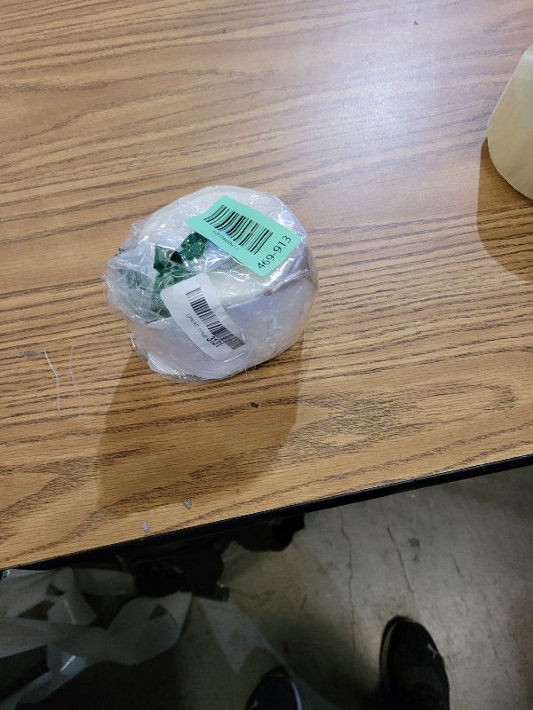 Photo 1 of 2.5 inch Round Thermal Labels – White-Direct Thermal Sticker Rolls for Small Business, Packaging, Compatible with Mumbyn, Nelko, Rollo, Zebra| 1" Core | Self-Adhesive | 1 Roll 500 Labels