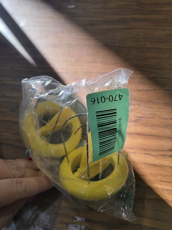 Photo 1 of 2Pcs Yellow Kiwi Peeler,Easy-Grasp Kiwi Tool,2-In-1 Stainless Steel Kiwi Fruit Peeler Cutter for Kiwi,Dragon Fruit, Etc,Graters, Peelers and Slicers