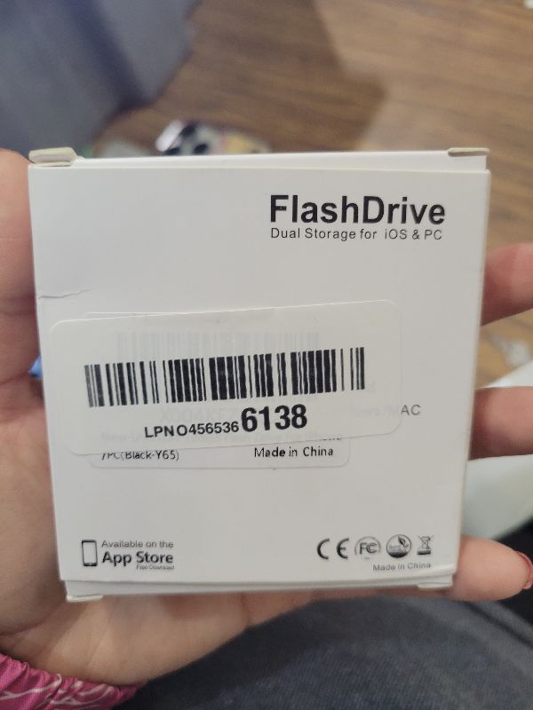 Photo 1 of ?No App Required? 128GB 4 in 1 Photo Stick for Phone,LANSLSY Flash Drive for Phone/Pad/Android/PC -Memory Stick for Photos and Videos-4 Separate Ports, No Adapter Needed