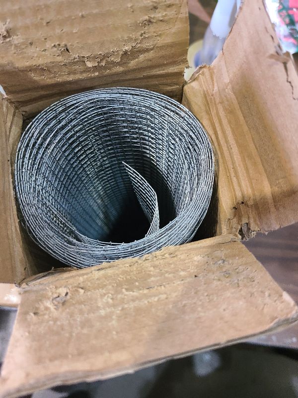 Photo 1 of 16'' x 10' 1/4 in Galvanized Wire Mesh Roll Chicken Wire Fence Roll for Chicken Pen/coop Fences, Screen mesh, Rabbit/Snake Fences, Poultry enclosures, Handicraft Making, etc. (23GA/0.5mm)