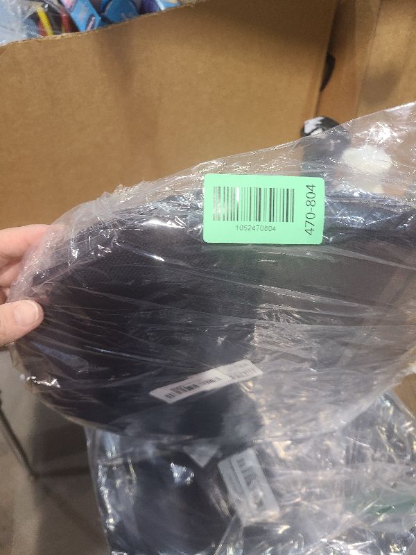 Photo 1 of 13 Inch Round Chair Pad, Anti Slip Circle Stool Cushion with Adjustable Straps,Detachable Chair Pad with Removable Cushion Cover,Thicken Foam Cushion for Bistro Bar High Stool Dining Chairs Black