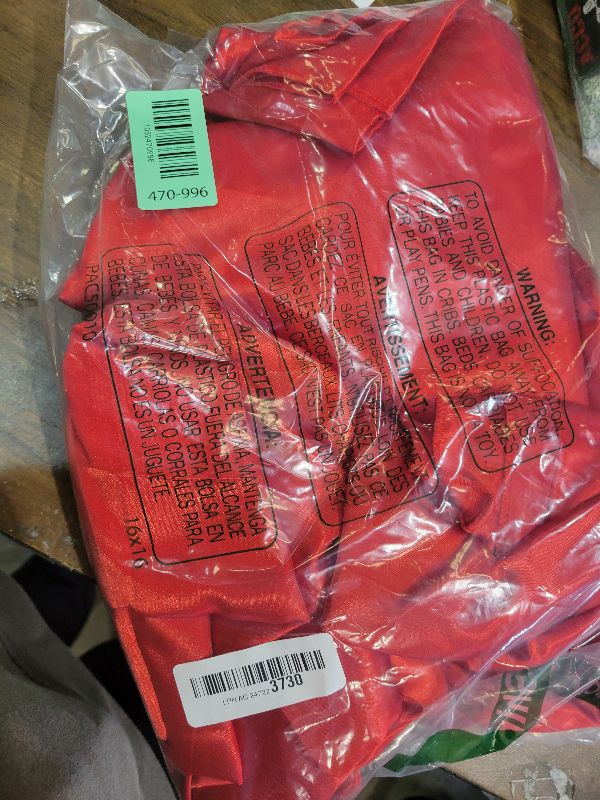 Photo 1 of 10ft x 10ft Red Backdrop Curtains for Parties, Fabric Satin Background Curtain with Rod Pockets for Weddings, Birthday, Baby Shower, Photography, Graduation Party Backdrop Drapes, 2 Panels