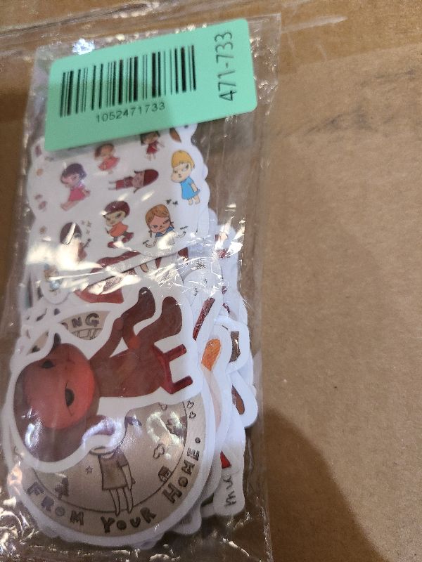 Photo 1 of 130pcs Yoshitomo Nara Stickers Pack,Aesthetic Vinyl Waterproof Decals for Water Bottle,Laptop,Phone,Skateboard,Scrapbooking,Bumper Decor for Fans for Party Supply Decor