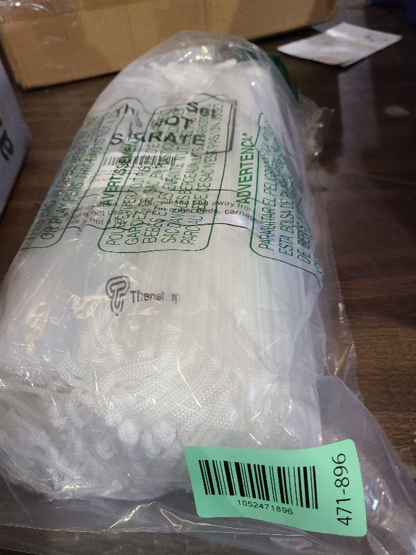 Photo 1 of 100 Packs Shoes Bags for Travel 10 x 14 Inch Large Transparent Shoe Bags Clear Drawstring Bags Plastic Waterproof Shoe Packing Bags Storage Organizer Pouch with Rope for Men Women Travel Accessories