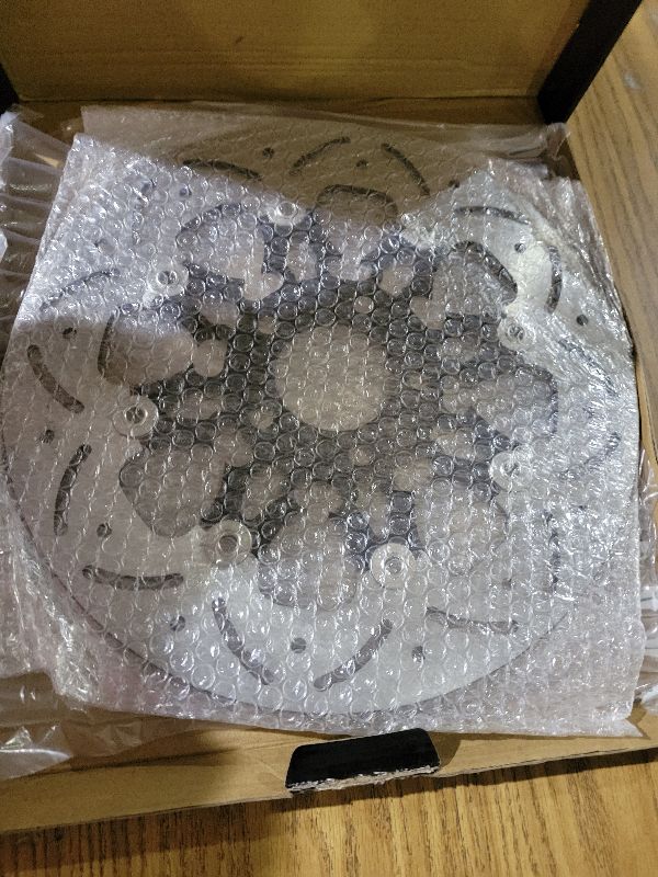 Photo 2 of RAPIHIDAN 11.8" Floating Brake Rotor Rear Disc Compatible with Harley Davidson Touring Road King 08-20, Road Glide Street Glide 08-13, Dyna Fat Bob 08-17, Trike V-ROD