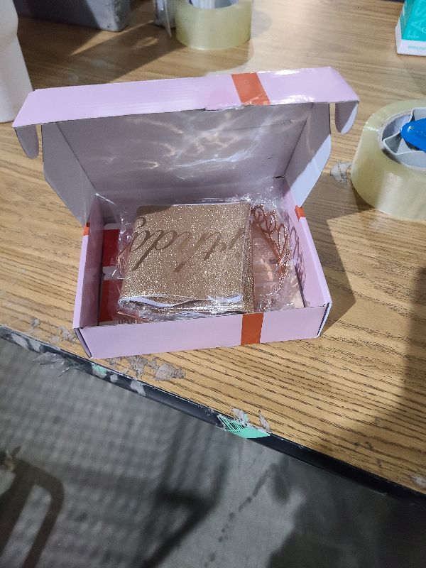 Photo 1 of 12th Birthday Decorations for Girls Including Sash, Crown/Tiara, Candles and Cake Topper, Rose Gold 12 Year Old Birthday Party Decorations for A Girl