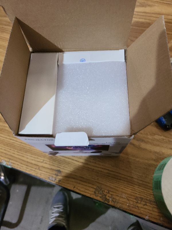 Photo 1 of ?Electric Focus?Mini Projector, Projector 4K 1080P Support, 260 ANSI Lumens Projector with Wifi and Bluetooth, Upgrade Smart Proyector, 5w Speaker, Auto Keystone Correction 35"-130" Screen HY300 Plus