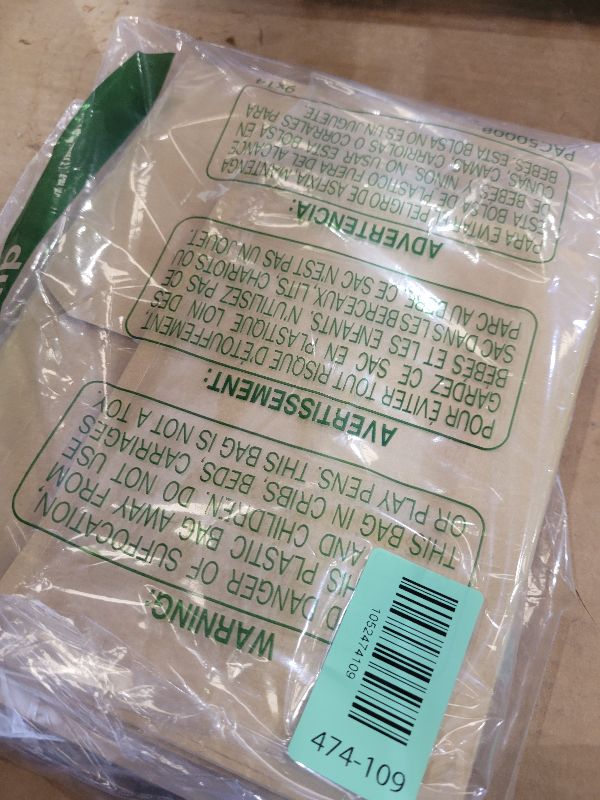 Photo 1 of 100-pack 5x7 Inches Natural Kraft Paper Bags for Bakery Cookies Treats Snacks Sandwiches Popcorn Small Gift bag