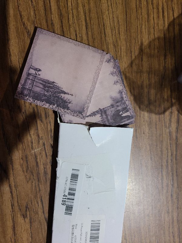 Photo 1 of 16 Pieces Halloween Gothic Style Sticky Notes Self-Adhesive Gothic Style Design Note Pads Gothic Style Sticky Memo Notes for School Office Home Supplies Students Teachers Gift