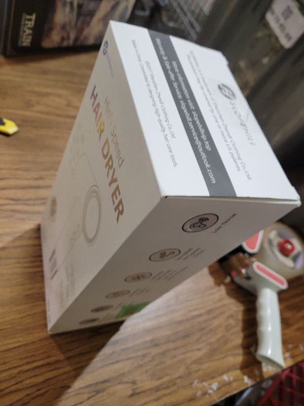 Photo 1 of (OUTLET)slopehill 110,000 RPM Professional Hair Dryer - 0.8lb Ultra-Lightweight, 2 Billion Ion Technology for 98% Frizz Reduction, AI Smart-Temp Control, Magnetic Attachments for All Hair Types (Pink)