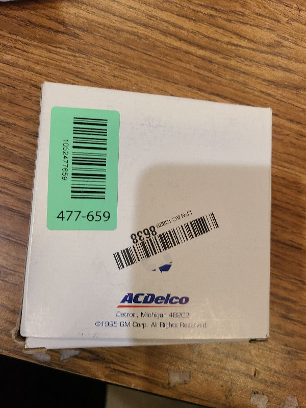 Photo 1 of ACDelco Gold 18K2524 (19336858) Front Electronic Brake Pad Wear Sensor