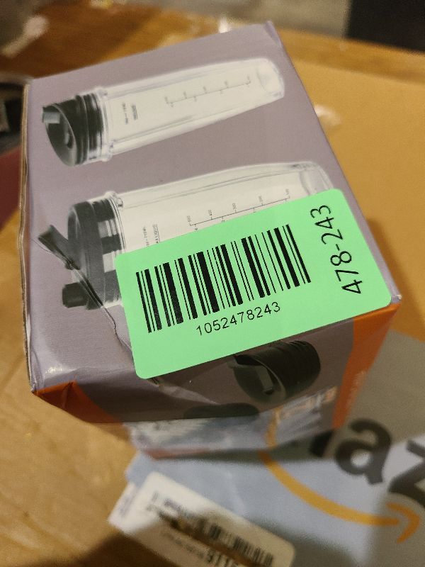 Photo 1 of 2Pcs Replacement Parts Lids for Ninja Blender, Inner Diameter 3.35in Sip & Seal Lids for Nutri Ninja Auto-IQ BL450/456/480/482/640/642/682 BN401/751/801, Fit for Ninja Blender 12oz 18oz 24oz 32oz Cups