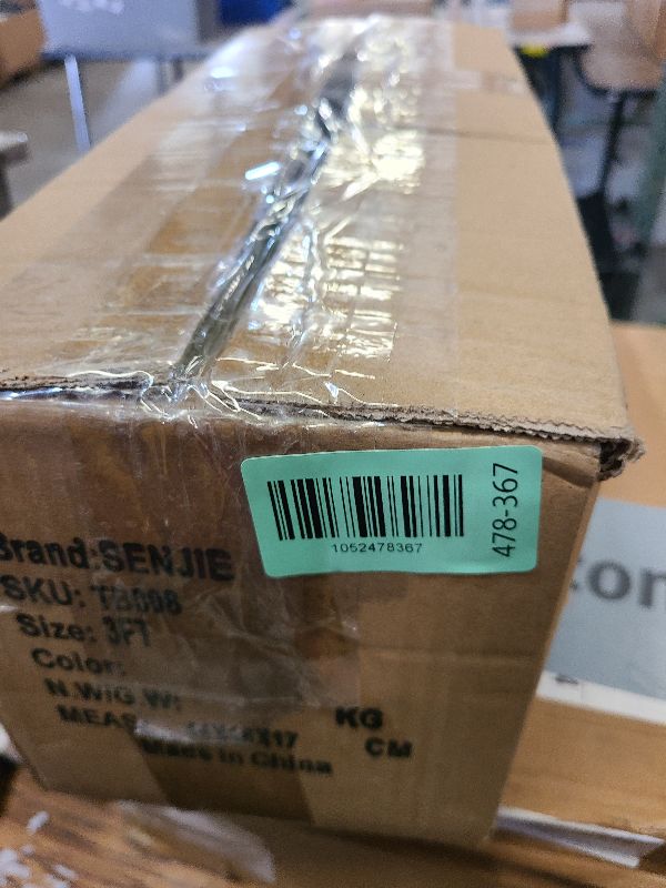 Photo 1 of 3FT Whimsical Christmas Tree Curved Shape Artificial Small Xmas Tree with Metal Base for Indoor Home Decor