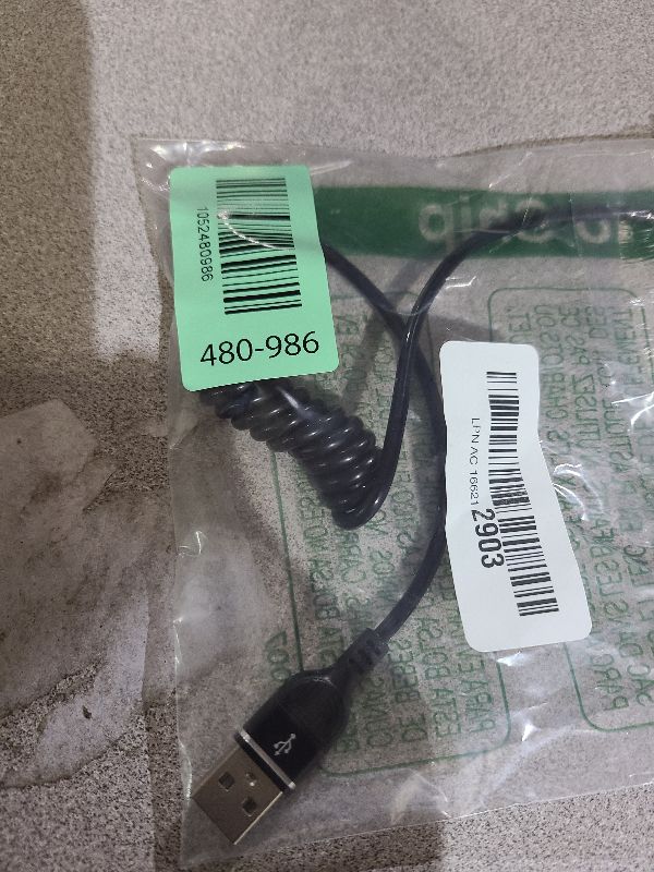 Photo 1 of 3FT iPhone 16 Plus Coiled Car Charger Cable, [Black] USB-C Coiled Cable for iPhone 16e/16/16 Plus/16 Pro/16 Pro Max,17 Pro Max/17Air/17 Pro/17, iPhone 15, Auto & CarPlay Charger Curly USB A to C Cord