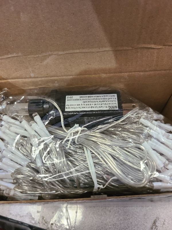 Photo 1 of 2 Pack 280 LED String Lights, 108FT Plug in Christmas Lights Indoor/Outdoor Waterproof, 8 Modes & Memory Twinkle Fairy Lights Decor for Home Party Wedding (Warm White)