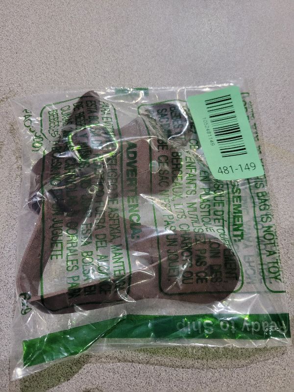 Photo 1 of 2 Pcs Leather Spur Straps Single Ply Spur Straps Western Man Woman Adjustable Boot Straps for Thigh High Boots 6 Holes Spur Straps Riding Leather Spur Straps 9.9 Inches (Brown)